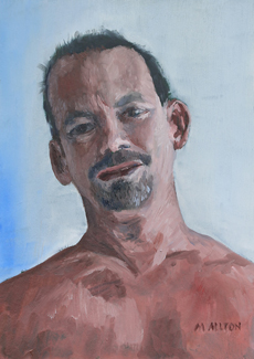 'Portrait of James' Oil Painting by Matthew Allton