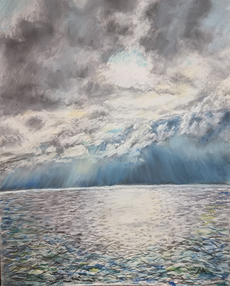 'Calm Before the Storm' - Pastel Drawing by Matthew Allton