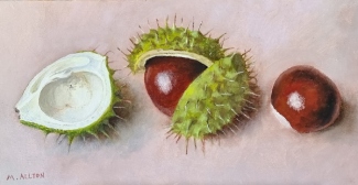 'Conkers' - Original Oil Painting by Matthew Allton